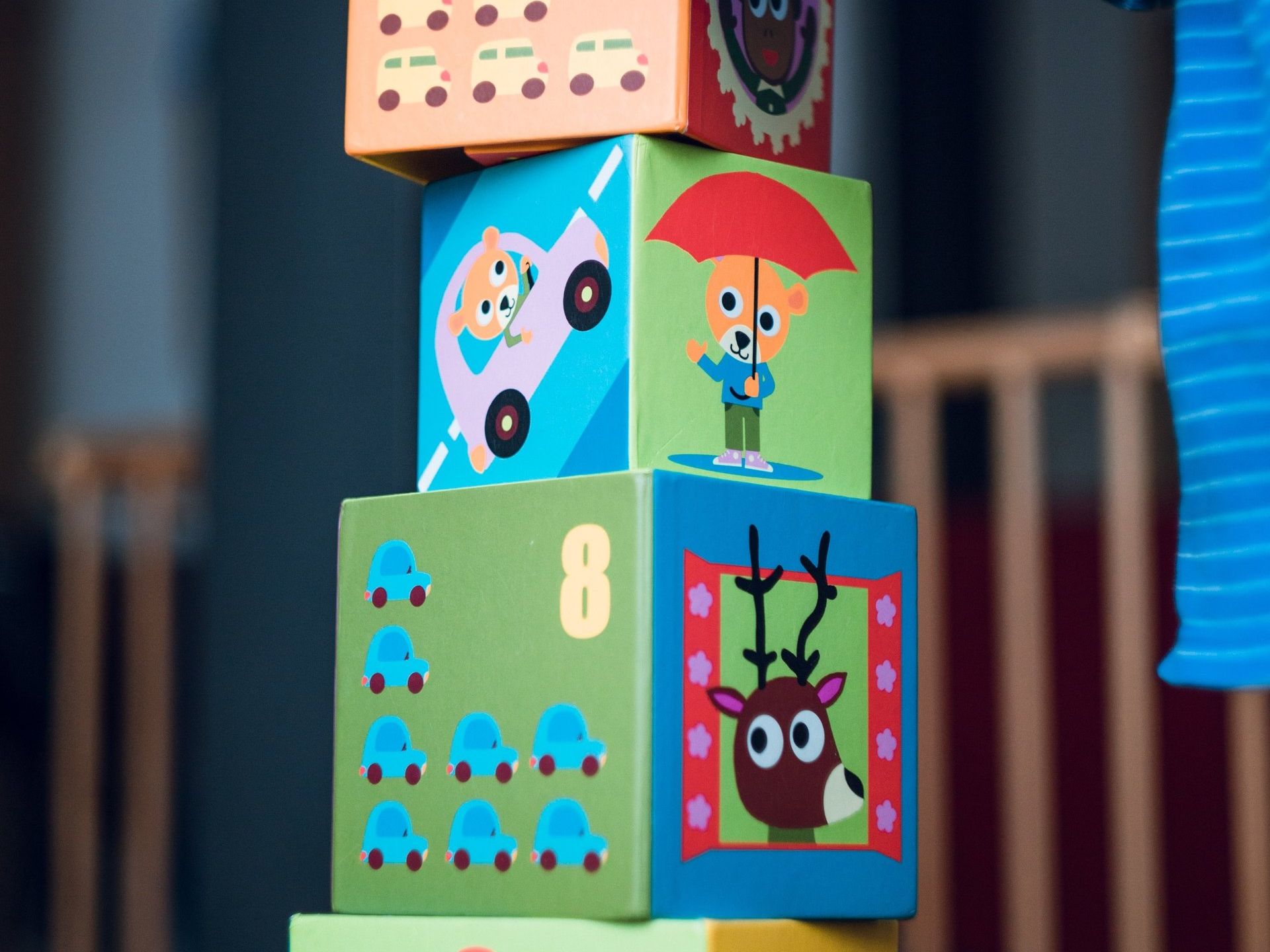 Photo of children's toy blocks