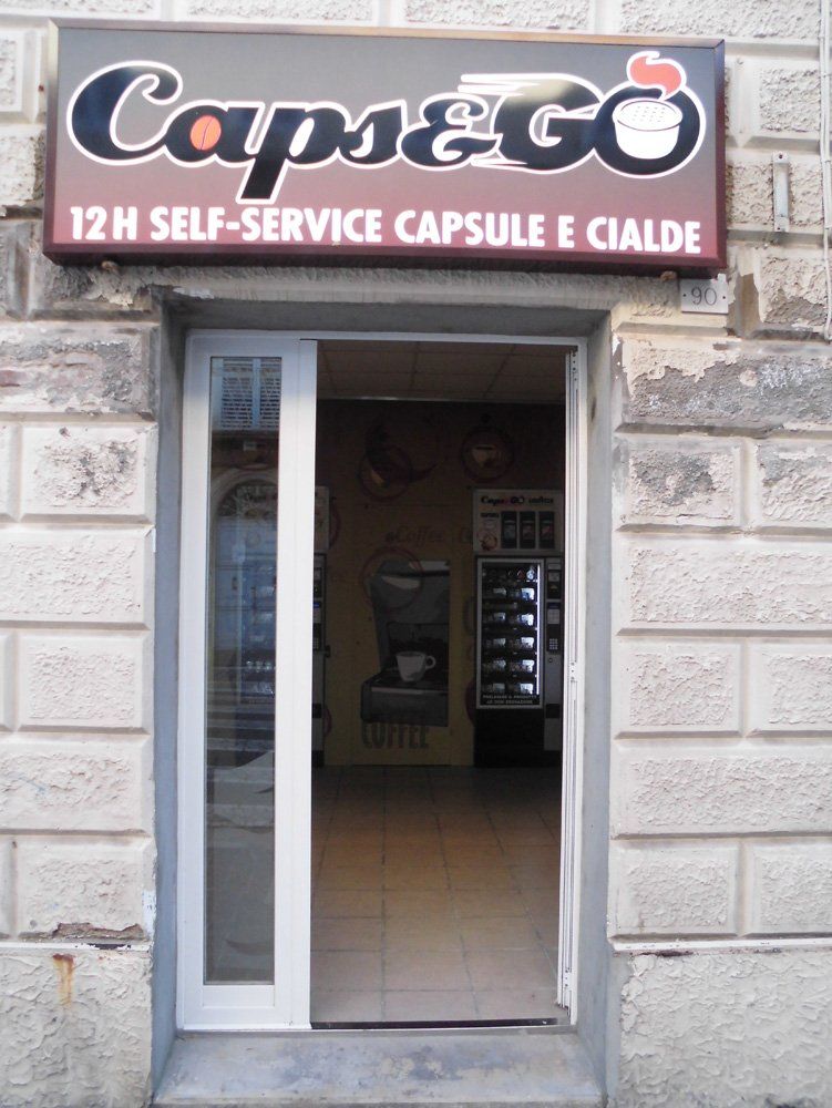 negozio di caffè in capsule e cialde