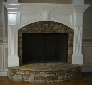 Fireplace Building — Beautiful Fireplace in Monroe, GA