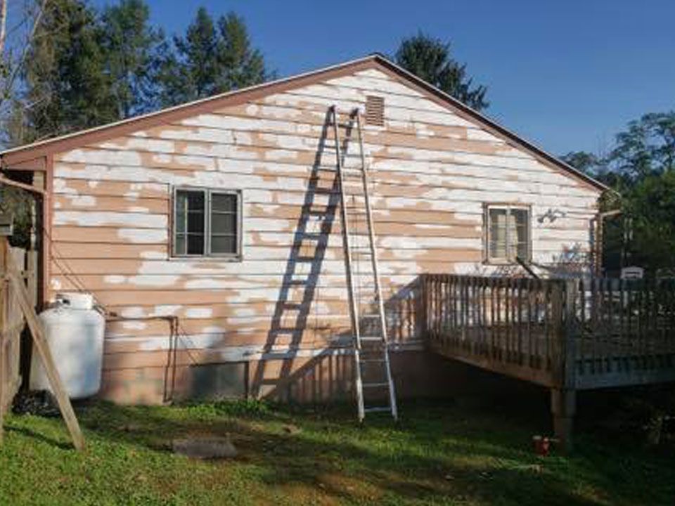 Faded Exterior Paint | Morgantown, WV | Barclay Construction LLC