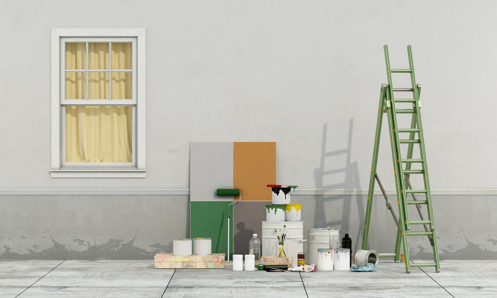 Exterior Painting Materials