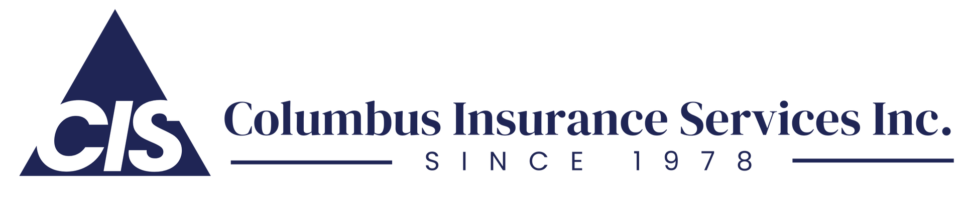 The logo for columbus insurance services inc. since 1978