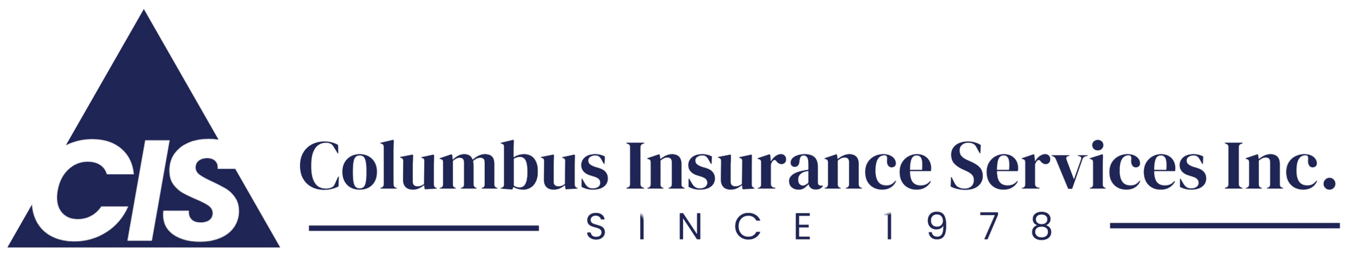 A logo for columbus insurance services inc. since 1976