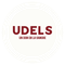 A maroon logo reading 