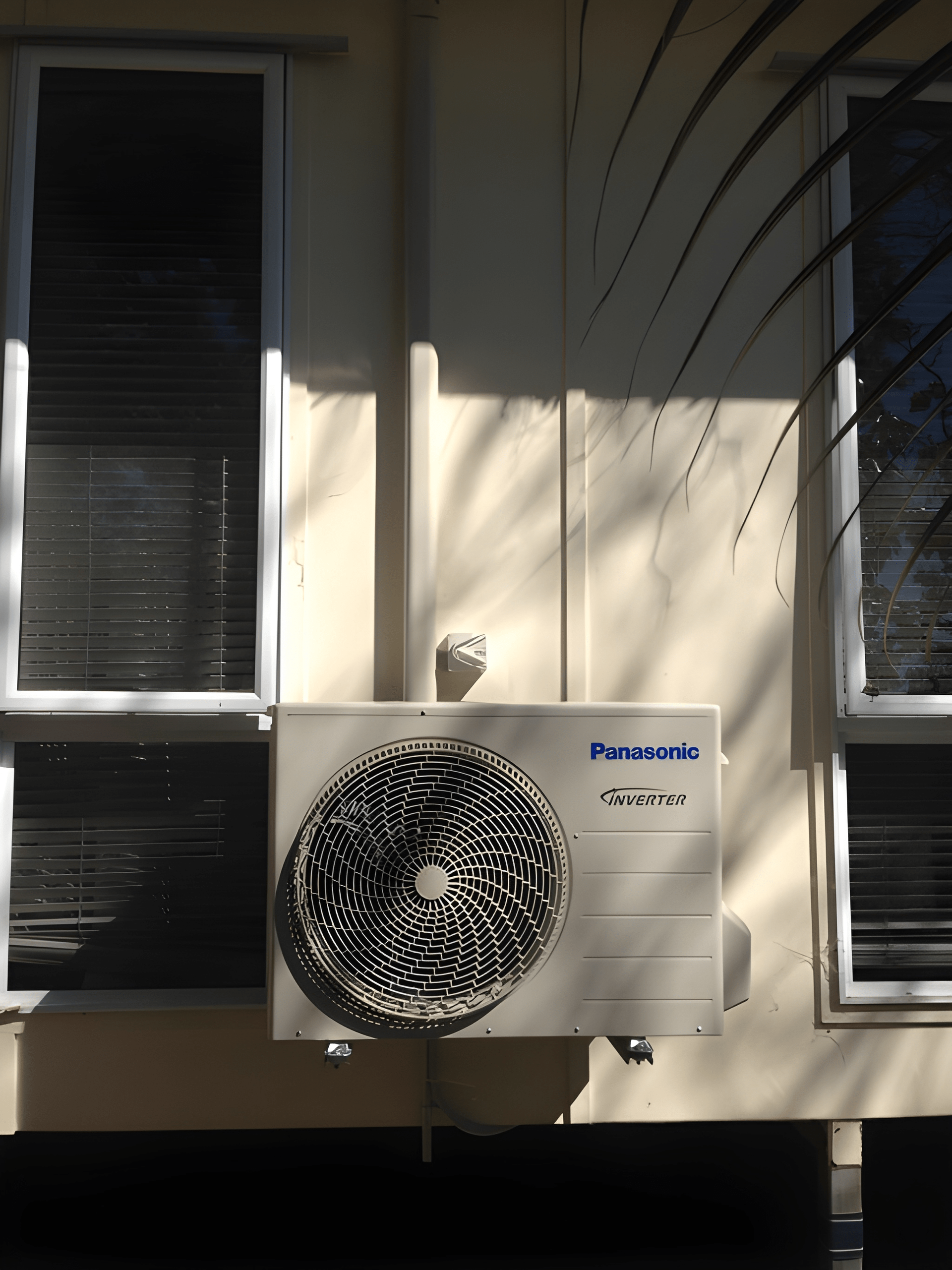 A Panasonic Air Conditioner Mounted — Allchin Airconditioning & Refrigeration Electrical in Maroochydore, QLD