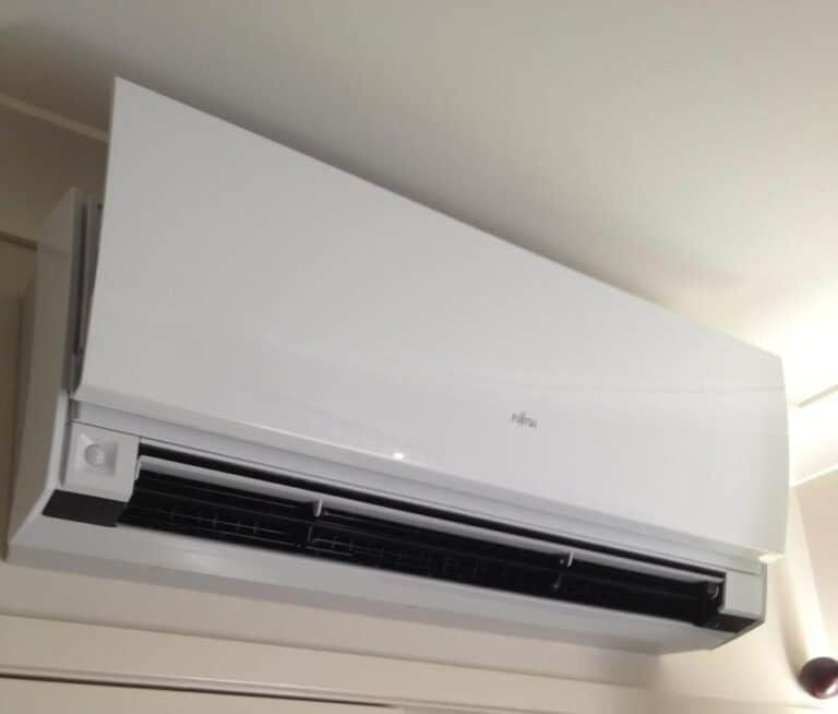 A White Air Conditioner — Allchin Airconditioning & Refrigeration Electrical in Caloundra, QLD