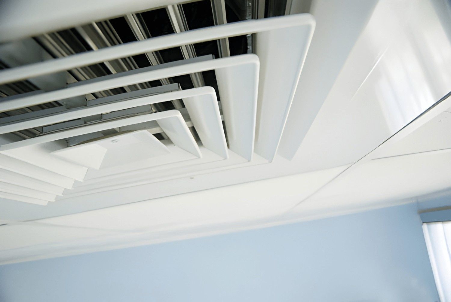 White Ceiling with Air Vents — Allchin Airconditioning & Refrigeration Electrical In Nambour, QLD