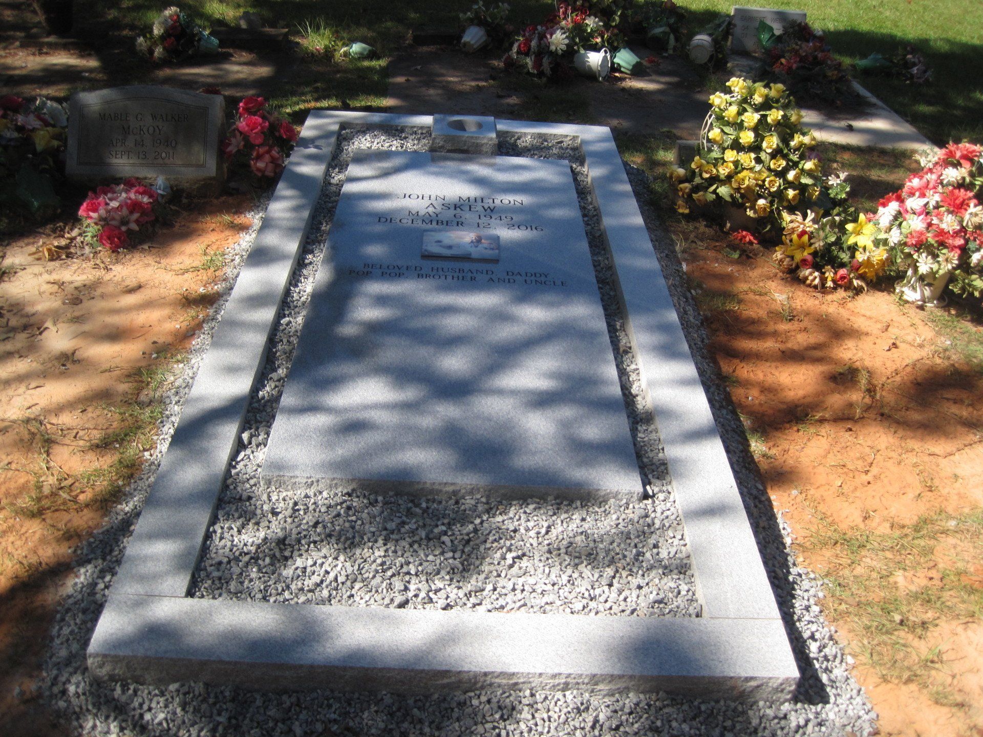 Coping Cemetery Lots and Alabama Columbus Monument Company