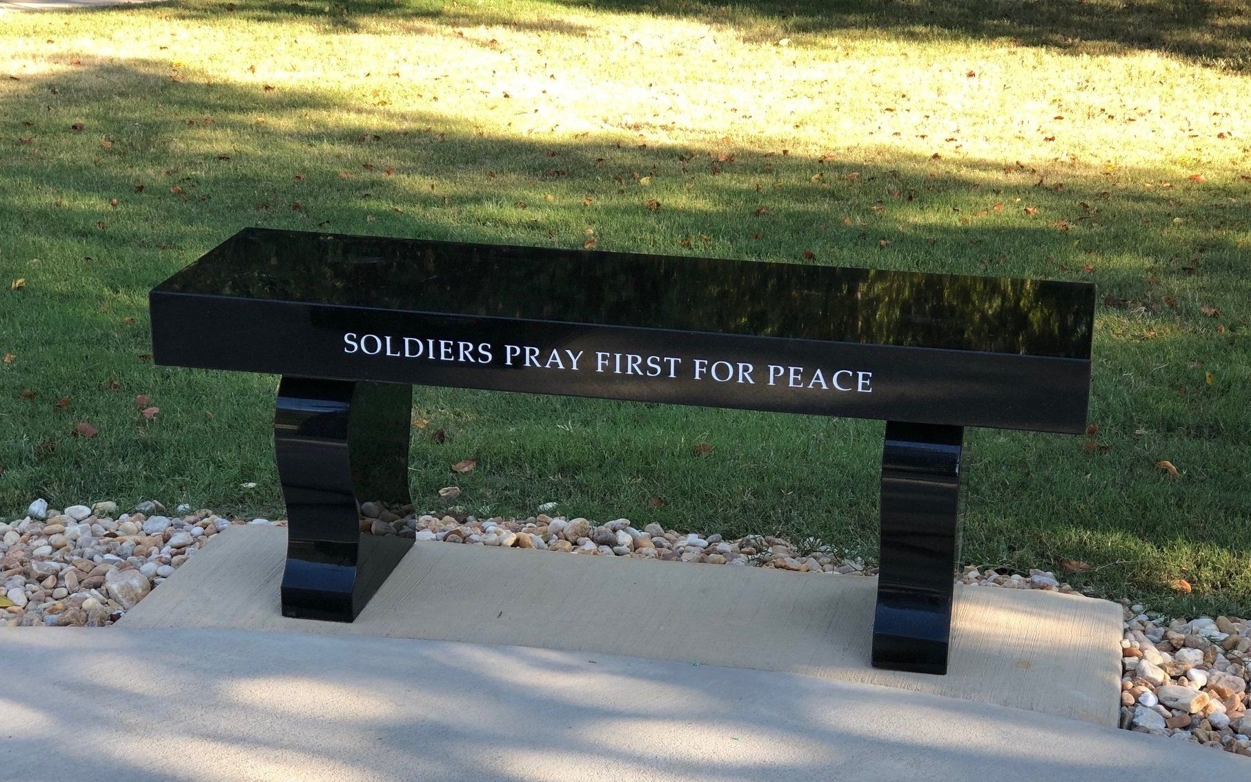 Soldier's Bench Memorial  — Columbus, GA — Columbus Monument Company
