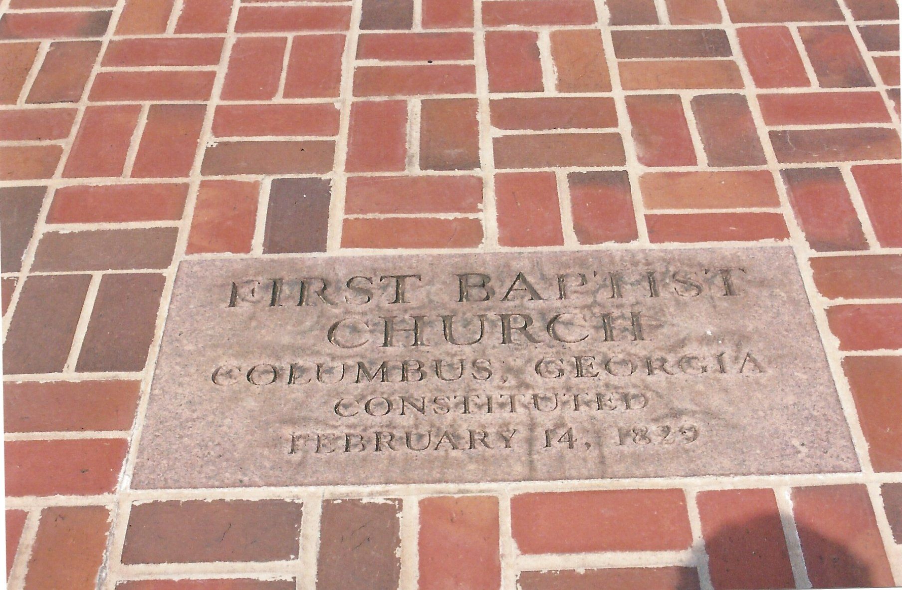 Stone Engraved Plaque — Columbus, GA — Columbus Monument Company