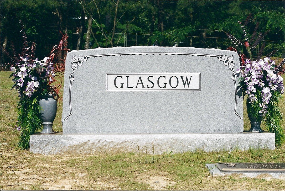 Glasgow's Grave — Columbus, GA — Columbus Monument Company