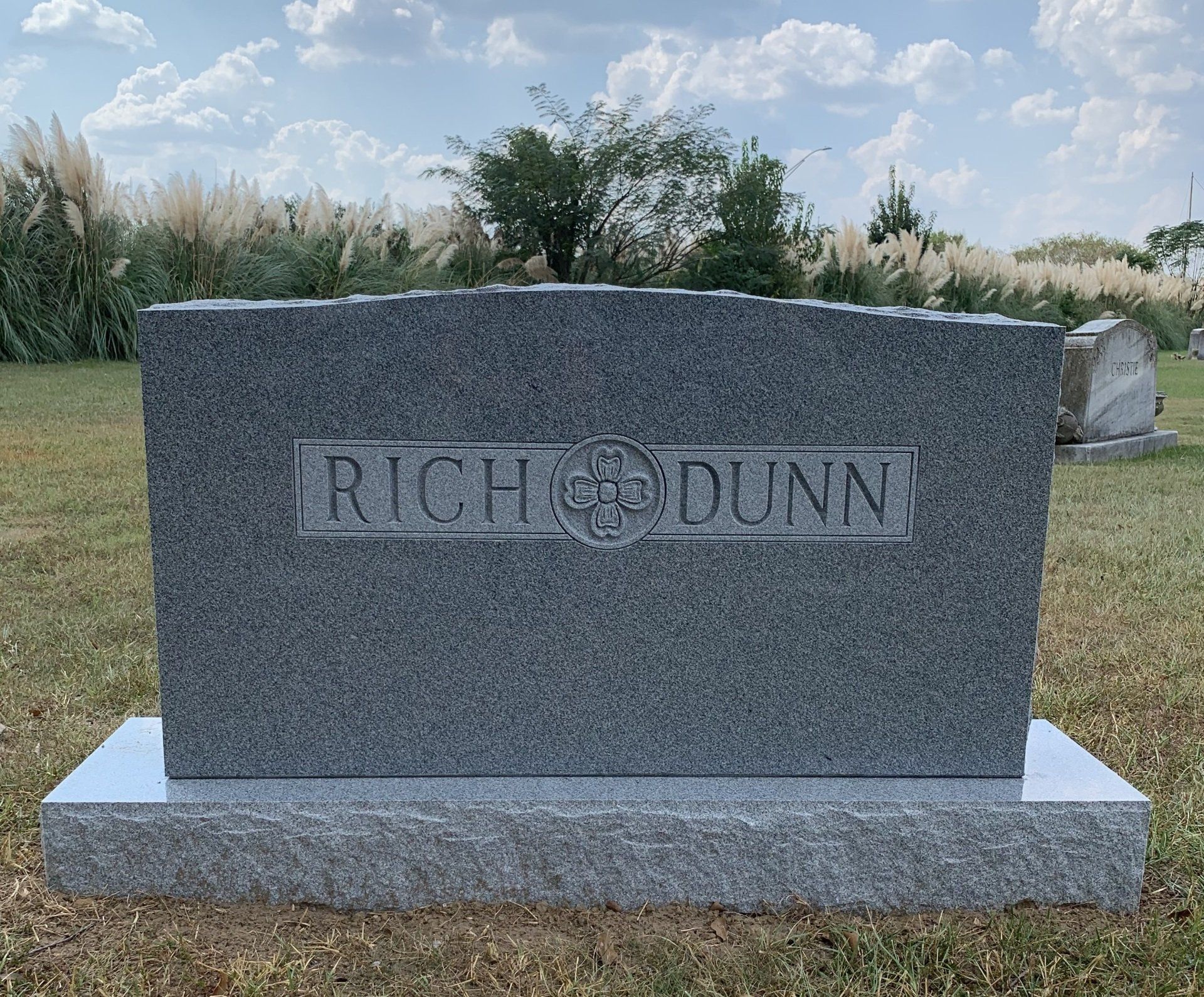 Rich Dunn's Grave — Columbus, GA — Columbus Monument Company