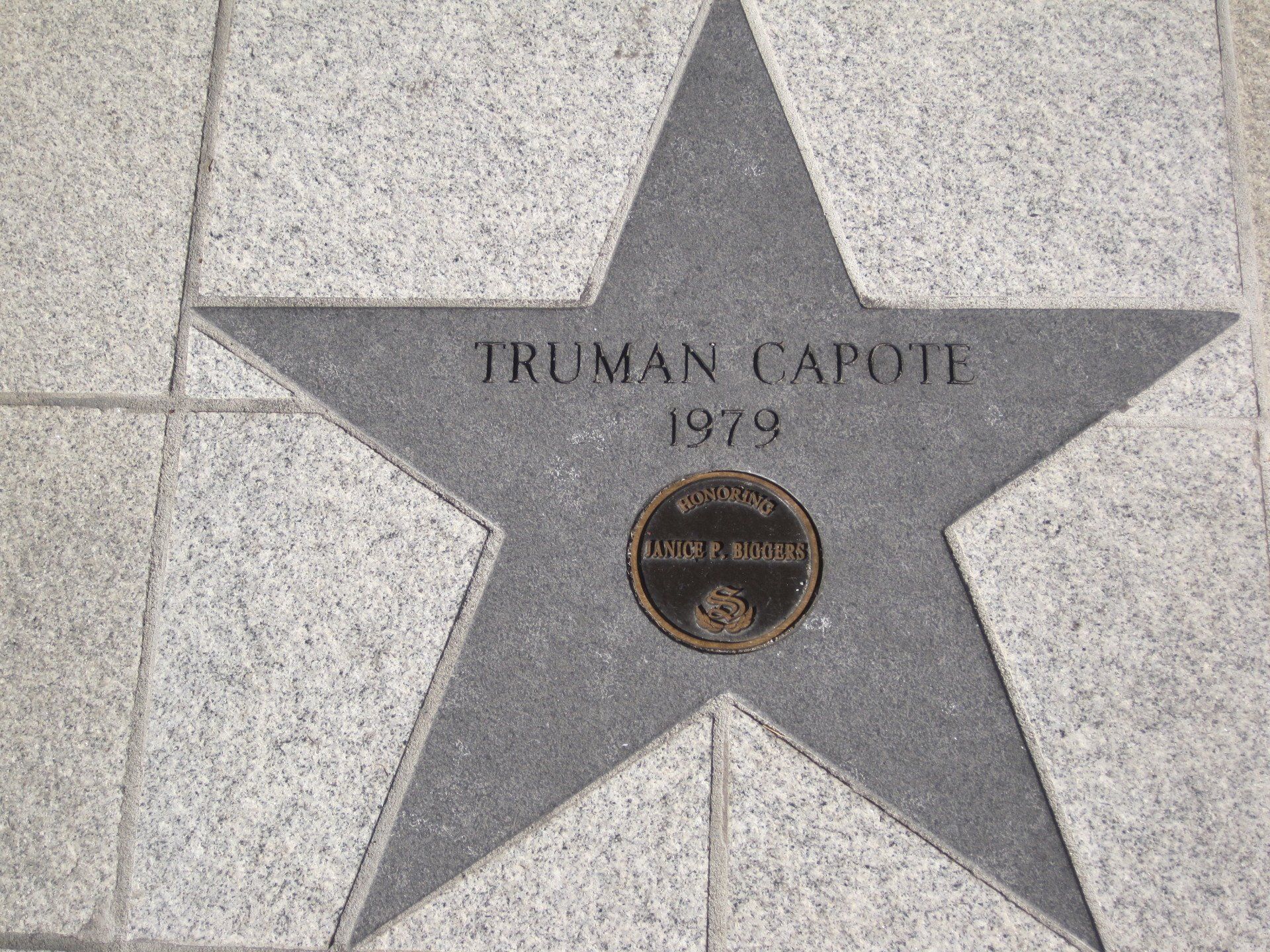 Truman Capote's Walk of Fame — Columbus, GA — Columbus Monument Company