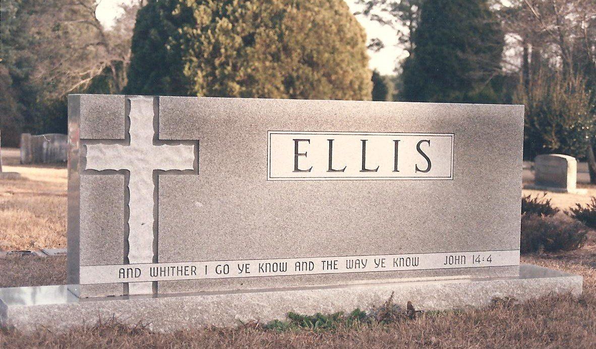 Ellis' Grave — Columbus, GA — Columbus Monument Company