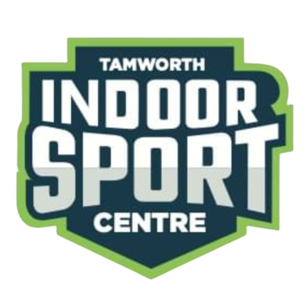 The logo for tamworth indoor sport centre
