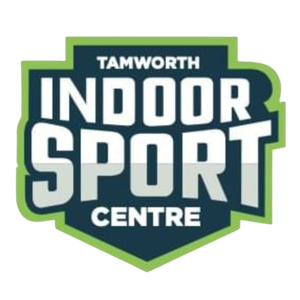 The logo for tamworth indoor sport centre