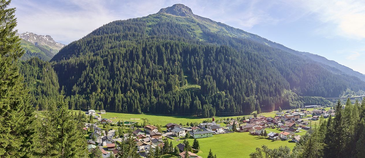 Sommerliches Wetter & Landschaft im Klostertal