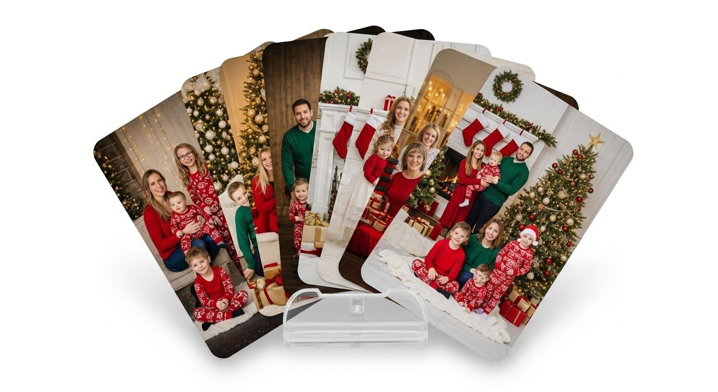 Cardul foto din PVC, cadoul de crăciun care păstrează amintirile vii, oriunde ai fi.