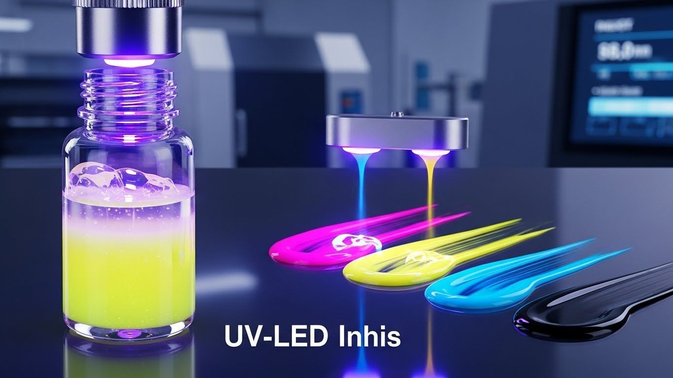 Cerneluri UV-LED, migrare redusă și DTF/DTG transformă industria imprimării prin inovație .