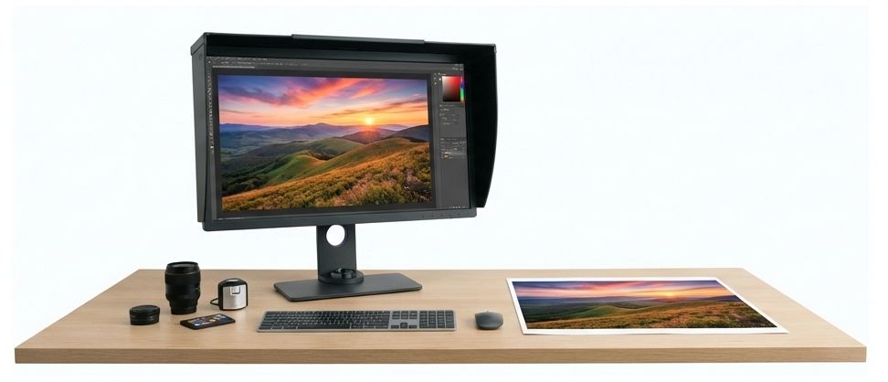 Ghid de colorimetrie Stancu Print fotograf utilizând un colorimetru