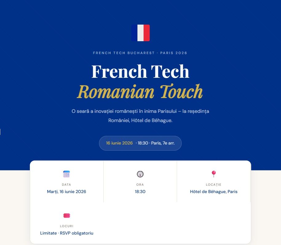 French Tech   Romanian Touch
 