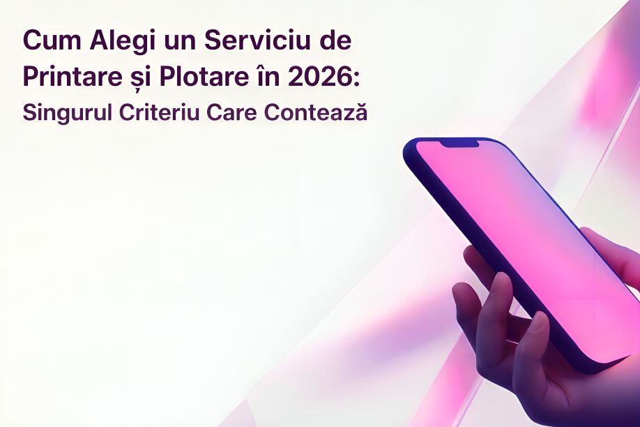 Cauți un serviciu de printare, plotare sau copiere de încredere în 2026? Descoperă cum alegi corect și de ce Stancu Print livrează exact ce comanzi. Comandă acum!