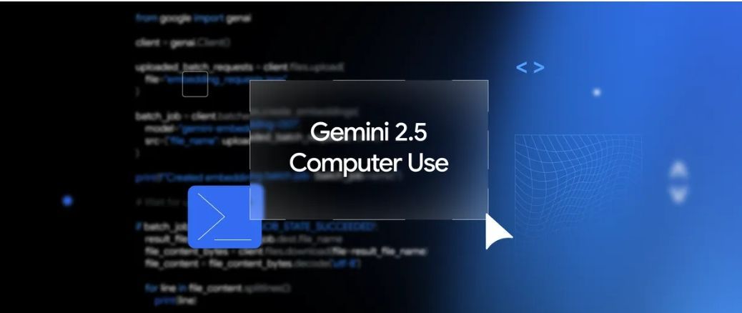 Prezentarea modelului Gemini 2.5 de utilizare a computerului