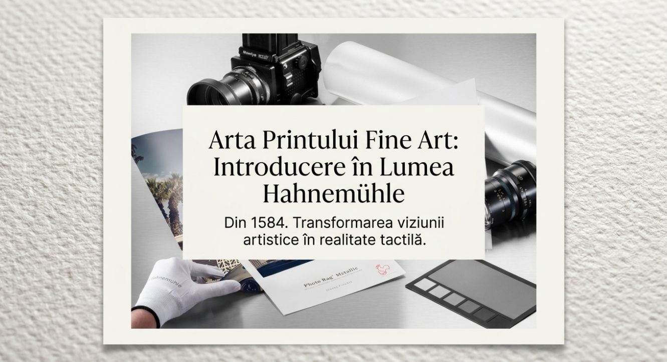 Arta printului fine art, o scurtă privire în lumea Hahnemühle