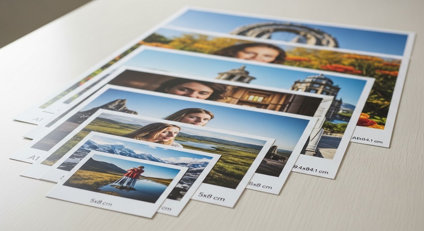 Conform informațiilor din sursa furnizată, deși multe rame foto disponibile în magazinele din România (precum cele de bricolaj sau din mall-uri) vin pe dimensiuni internaționale, care nu sunt suportate de toate centrele de printare, există dimensiuni standard considerate naționale pe care majoritatea laboratoarelor foto și centrelor de imprimare le pot prelucra