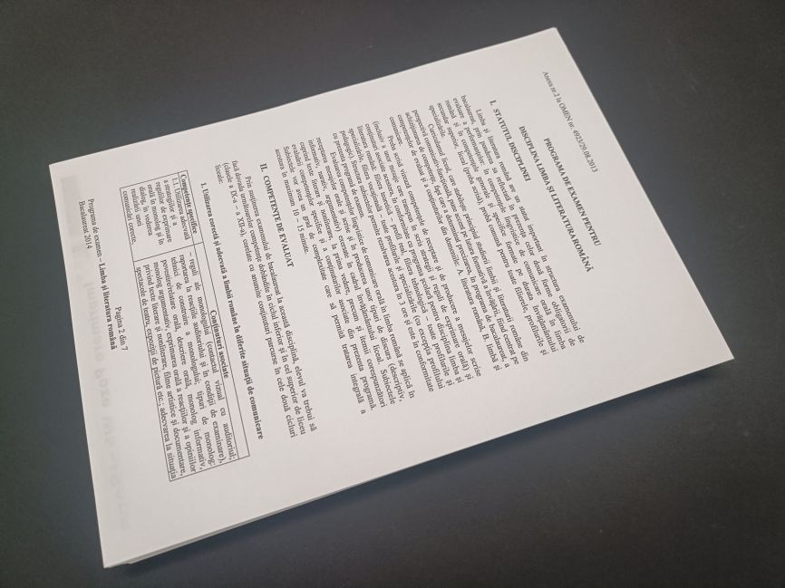 Ai nevoie de o imprimare rapidă și de calitate pentru sesiunea de Bacalaureat? Contactează-ne acum la Stancu Print în Sector 4, Berceni!