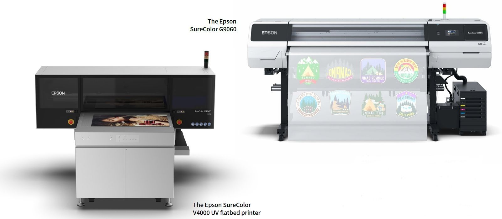 La Fespa, Epson va prezenta
cele mai recente soluții complete
care acoperă textile și sublimarea vopselei,
imprimare directă pe film (DTF),
imprimare directă pe material textil, semnalistică și UV,
plus instrumente de flux de lucru și de culoare pentru a sprijini
producția profitabilă.
