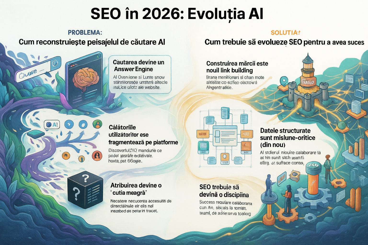 SEO roadmap pentru 2026: 14 specialiști din tehnic, conținut și branding.
