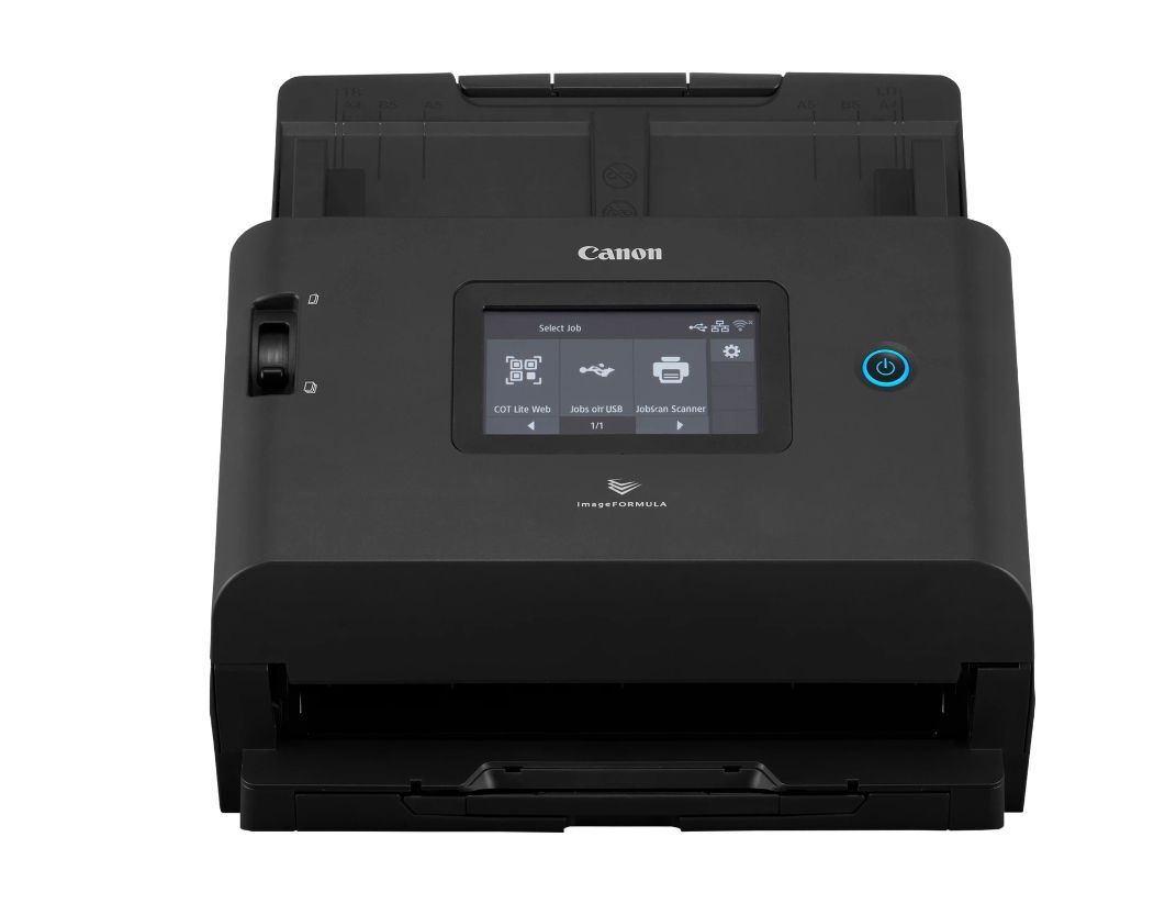 Canon imageFORMULA DR-S350NW este un scaner de documente conceput pentru a simplifica scanarea în medii de lucru hibride