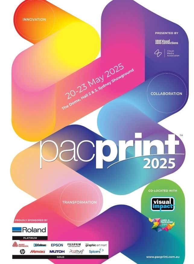 PacPrint, evenimentul B2B de top din Australia pentru industria tipografică, semne și grafică, revine în Sydney în 20-23 mai 2025. Descoperă cele mai noi tehnologii, conectează-te cu liderii industriei și amplifică-ți afacerea!