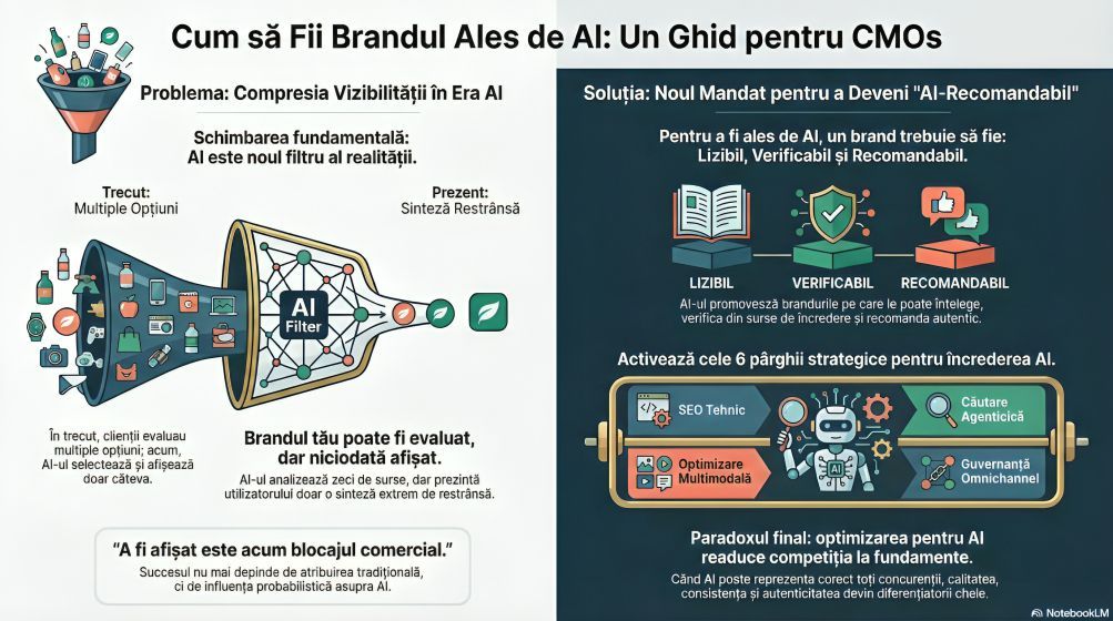 Sistemele AI redefinesc noua economie a vizibilității prin asumarea rolului de intermediari