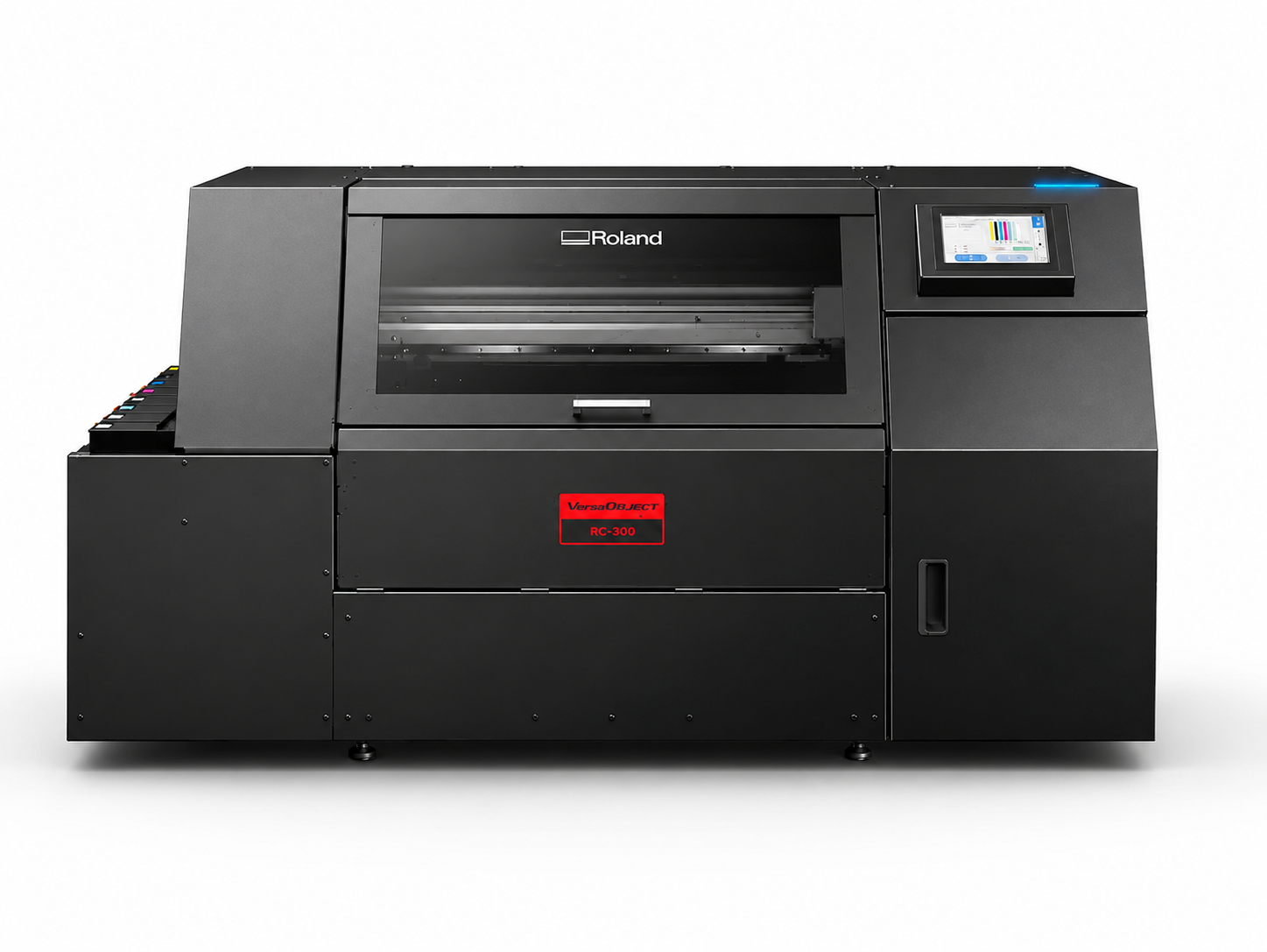 Roland DG prezintă în avanpremieră imprimanta UV elicoidală VersaOBJECT RC-300 la FESPA Barcelona.
