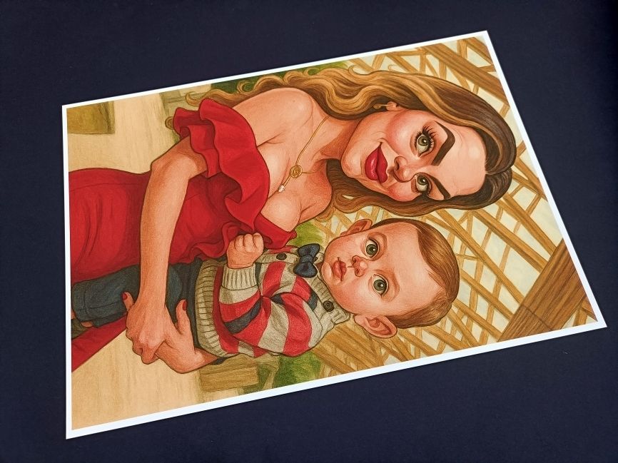 Descoperă calitatea excepțională a printării caricaturilor digitale la Stancu Print, folosind hârtie fotografică mată, groasă, dimensiune A3, perfectă pentru un impact vizual puternic. Cu experiență și expertiză în print digital, asigurăm imagini detaliate și culori vibrante, ideale pentru colecții personale sau cadouri unice.