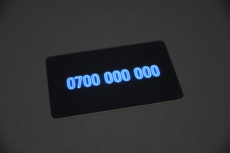 Suport afișaj telefon parcare temporară Stancu Print card parcare personalizat cu număr telefon