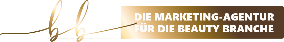 A logo for die marketing agentur for die beauty branche