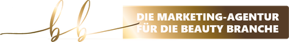 A logo for die marketing agentur for die beauty branche
