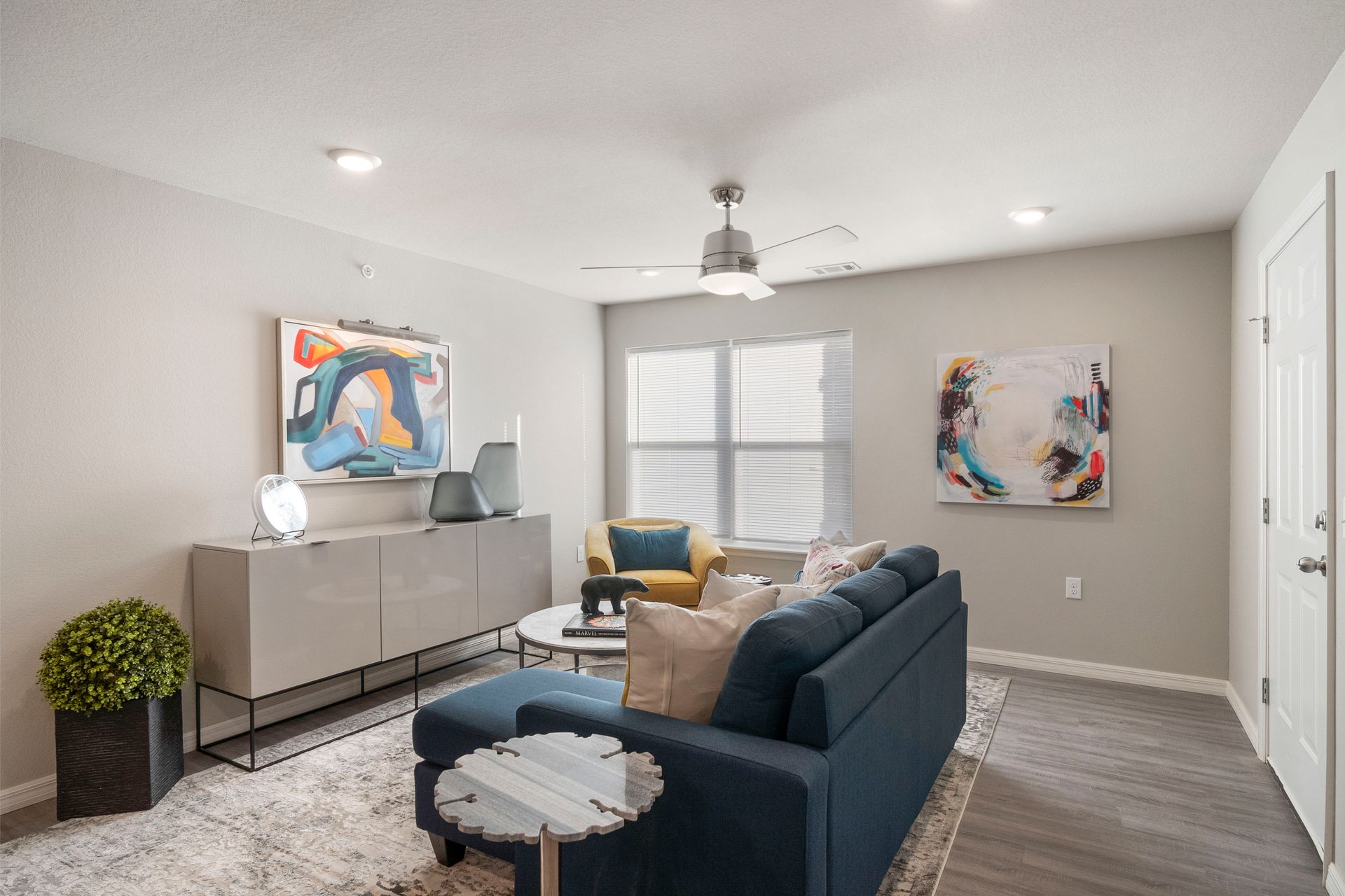 living room furnished 2