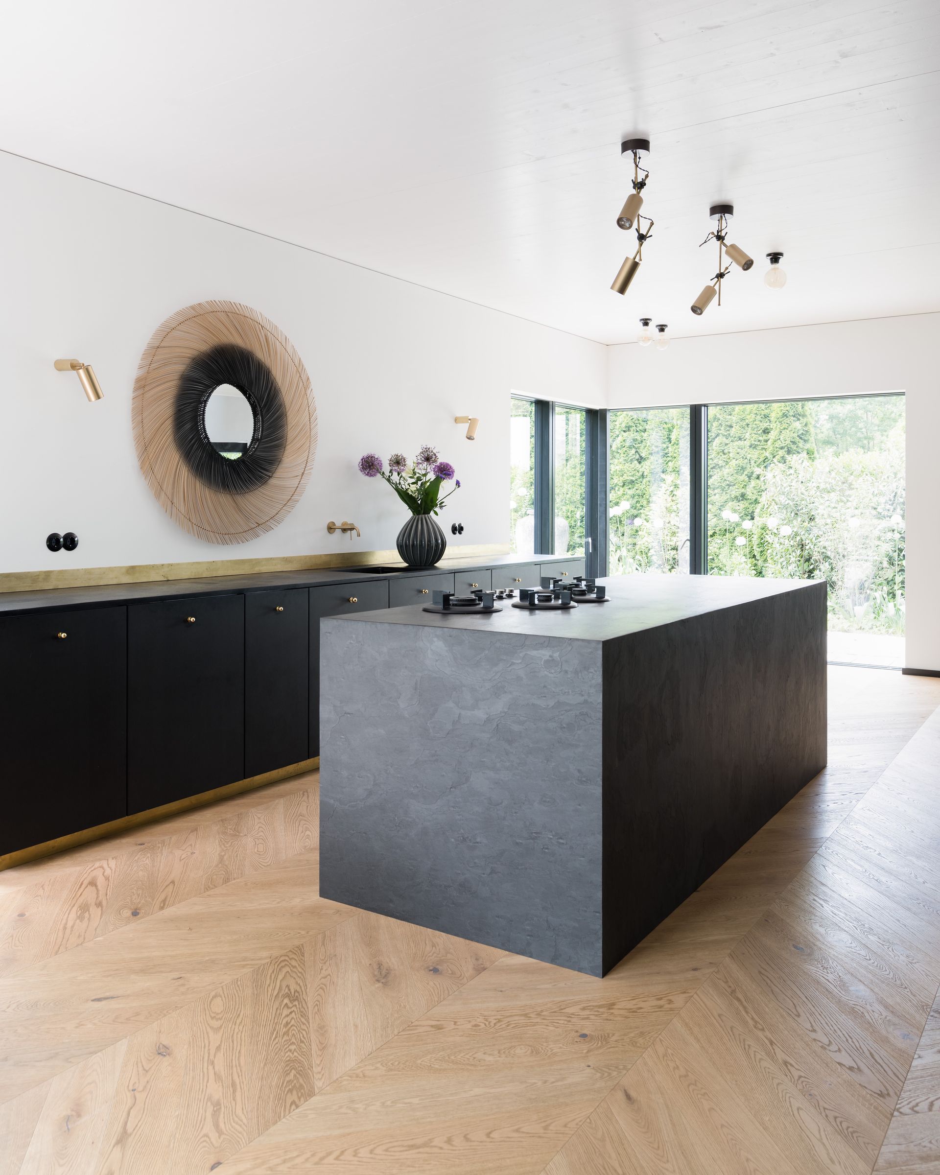 town house, kitchen, luxury
