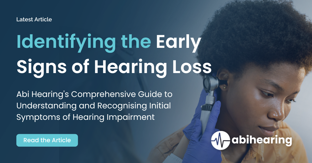 Early Signs of Hearing Loss