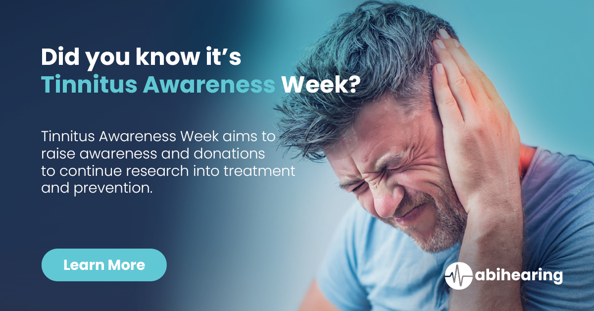 Did you know it's Tinnitus Awareness Week?