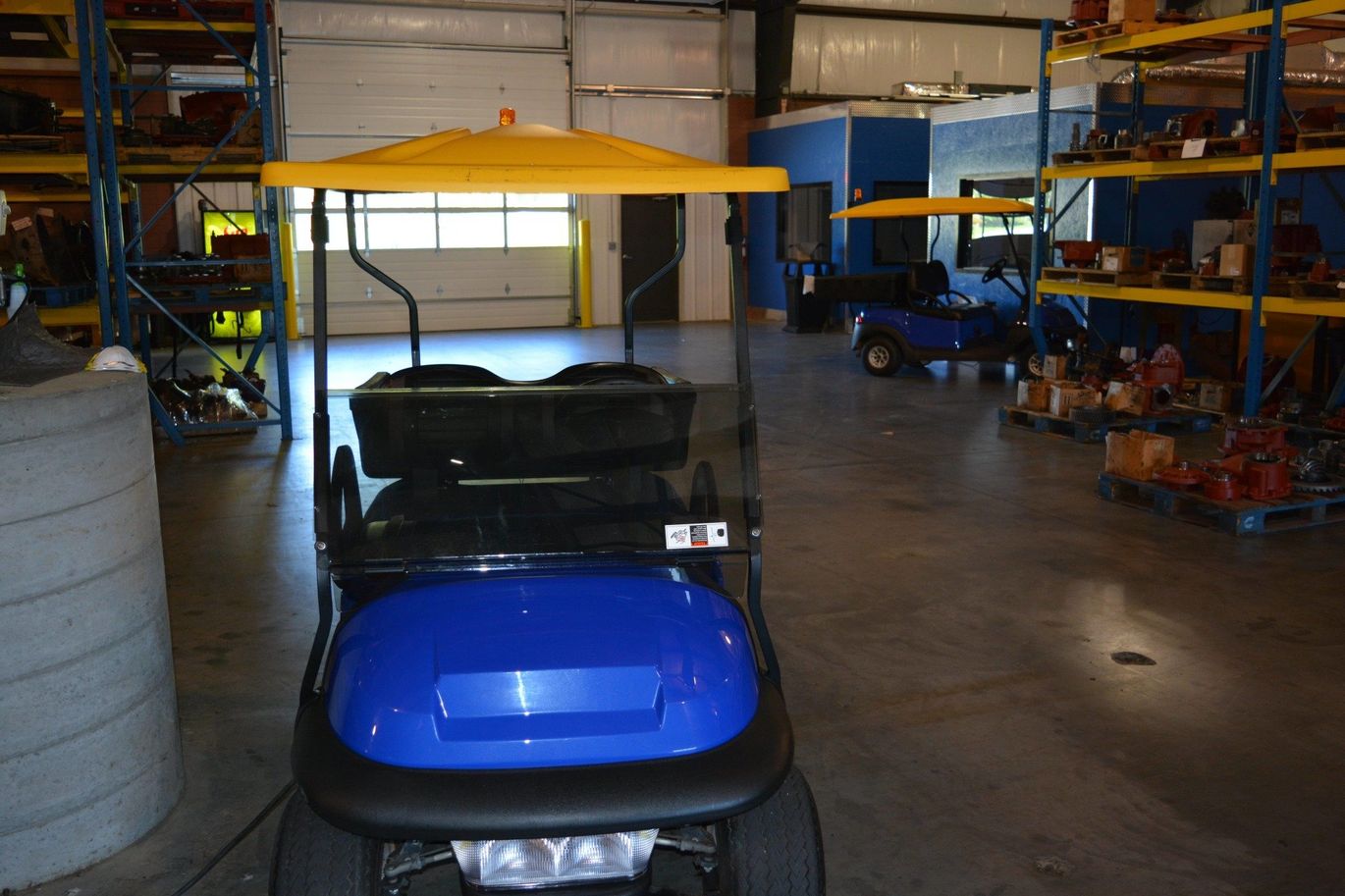Cart in garage — Transmission Repair in Wilmington, NC