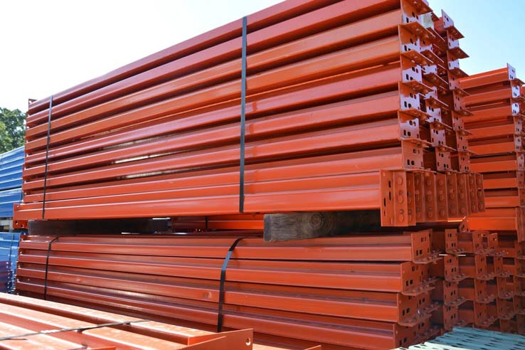 Warehouse Storage Management — Variety of Shapes of Pallet Rack Beams in Grand Prairie, TX