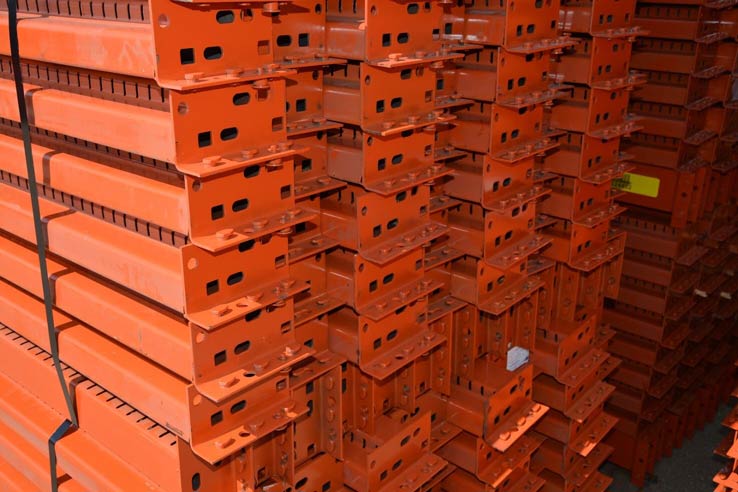 Warehouse Storage System — Pack of Pallet Rack Beams in Grand Prairie, TX