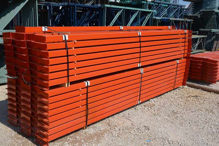 Storage Support — Layout for Pallet Rack Beams in Grand Prairie, TX