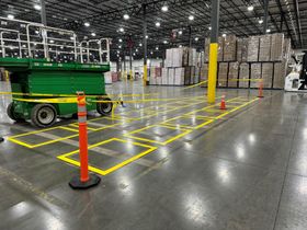 Delivery Truck Full of Wire Decks — Warehouse Equipment Services in Grand Prairie, TX