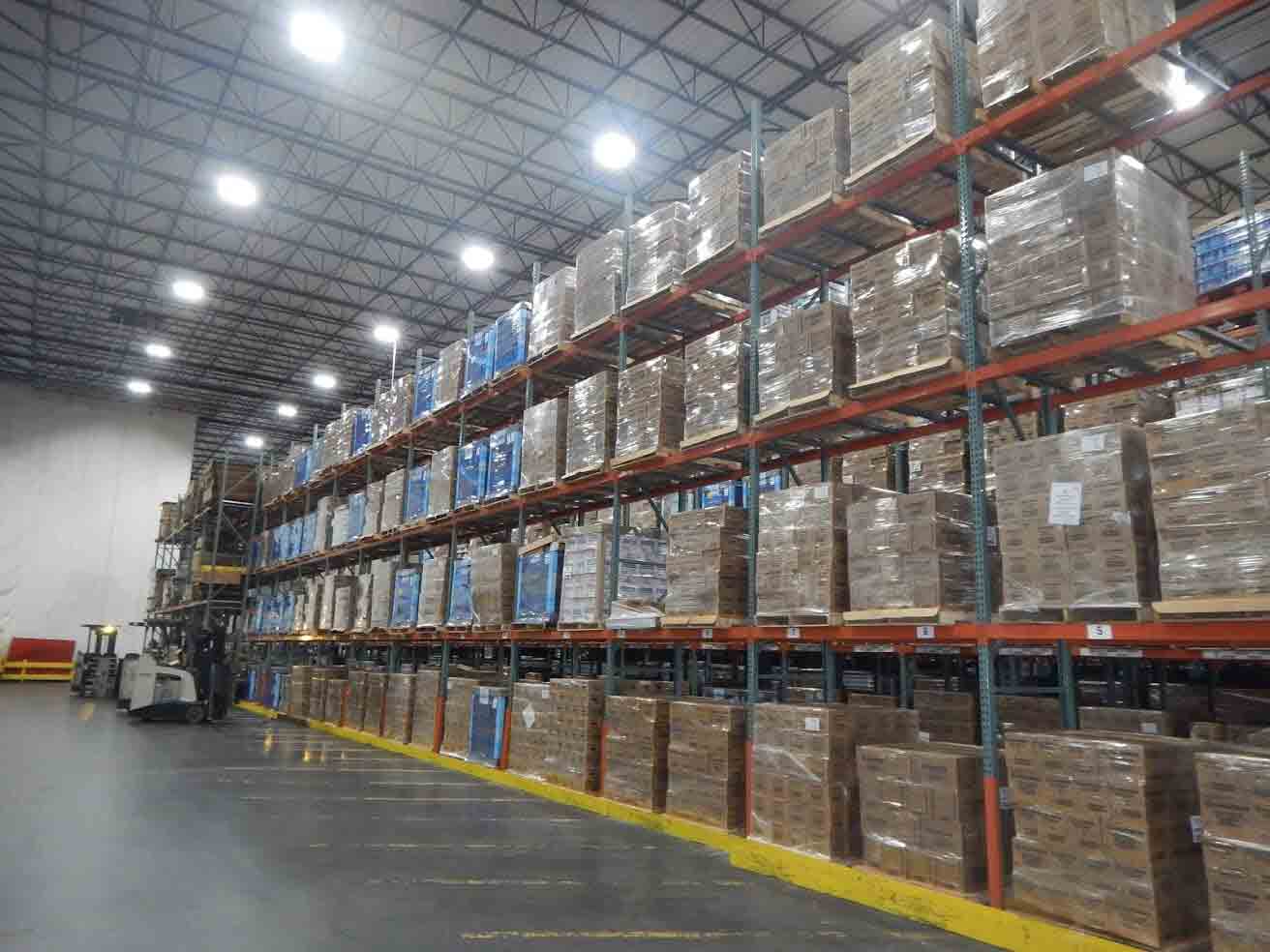 Warehouse Supplies and Solutions — Full of Boxes in the Pallet Rack in Grand Prairie, TX